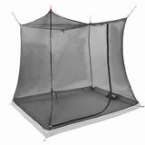 Vidaxl binnentent zwart 208 x 140 x 175 cm gaas