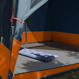 Vidaxl binnentent met dak grijs en oranje 291 x 291 x 240 cm taft