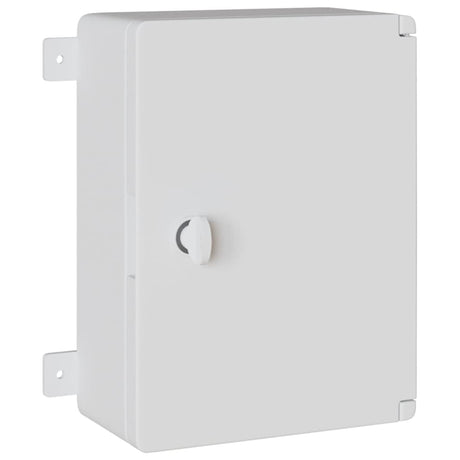 Vidaxl bedieningskast grijs 47 x 20 x 60 cm abs kunststof