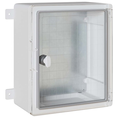 Vidaxl bedieningskast grijs 30 x 16,5 x 35 cm abs kunststof