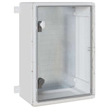 Vidaxl bedieningskast grijs 35 x 19,5 x 50 cm abs kunststof