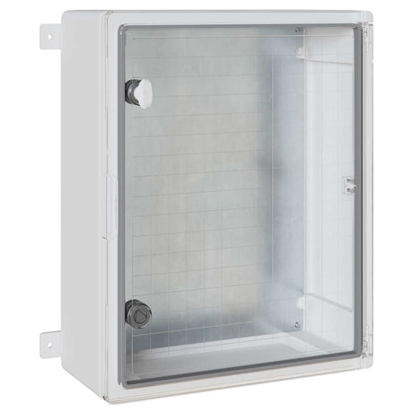 Vidaxl bedieningskast grijs 40 x 24,5 x 50 cm abs kunststof