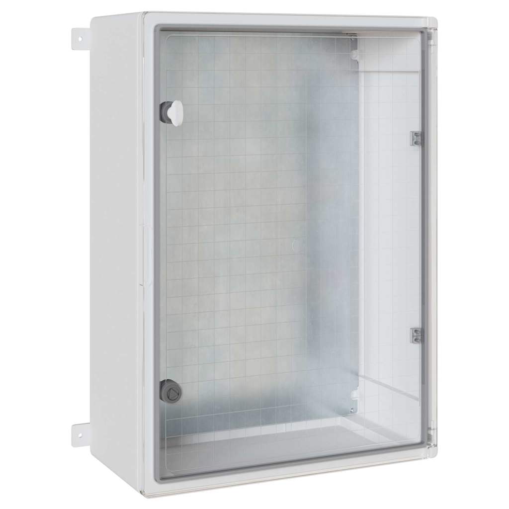 Vidaxl bedieningskast grijs 50 x 24,5 x 70 cm abs kunststof
