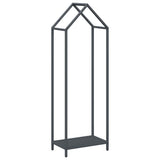 Vidaxl brandhoutrek 40x25x120 cm koudgewalst staal antraciet