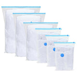 Vidaxl opslagzakken 20 pcs transparant en blauw 130 x 100 cm