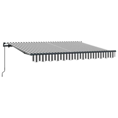 Vidaxl inklapbaar zonnescherm antraciet 250 x 200 cm stof