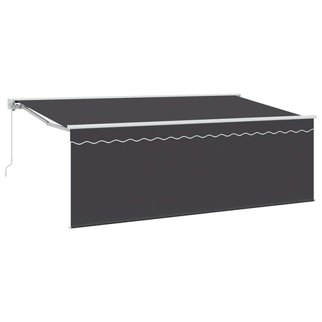 Vidaxl inklapbaar zonnescherm crème 350 x 200 cm