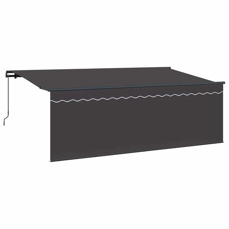 Vidaxl inklapbaar zonnescherm antraciet 350 x 200 cm