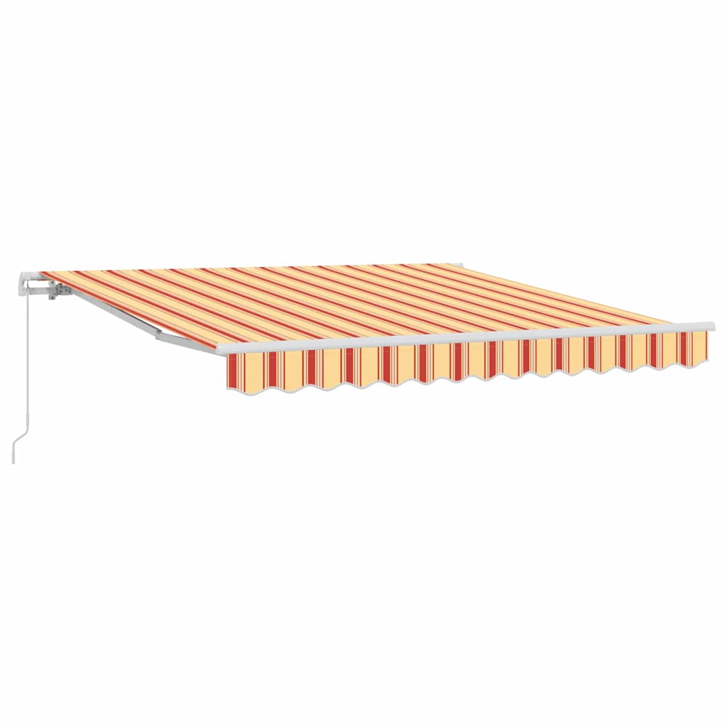 Vidaxl markies geel en oranje 350 x 250 x 165 cm polyester