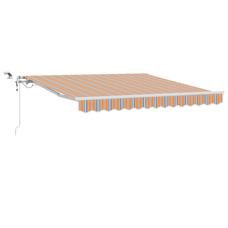 Vidaxl inklapbaar zonnescherm multikleur 350 x 250 cm