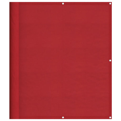 Vidaxl balkonscherm rood 120x800 cm 100% polyester oxford