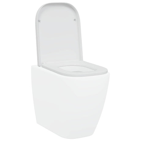 Vidaxl toiletzitting wit 47,5 x 35 x 3,6 cm duroplast
