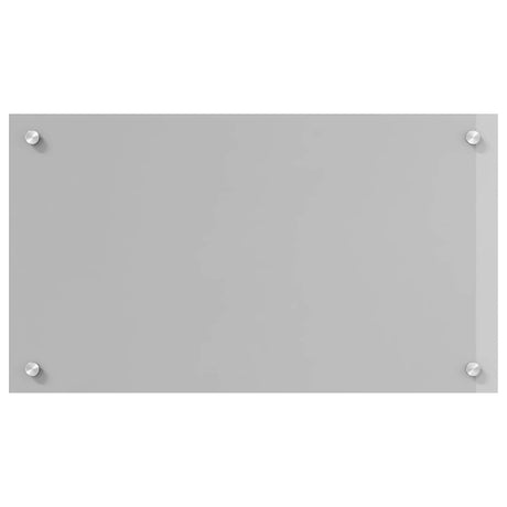 Vidaxl keuken spatscherm lichtgrijs 70 x 40 cm gehard glas