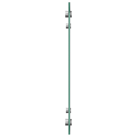 Vidaxl keuken spatscherm lichtgrijs 70 x 40 cm gehard glas