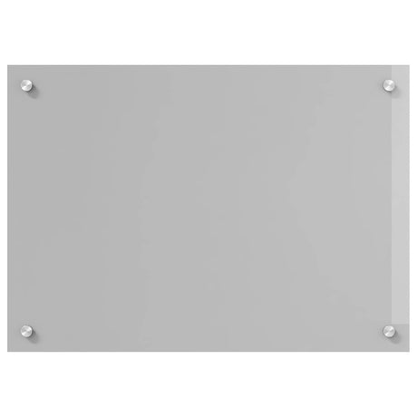 Vidaxl keuken spatscherm lichtgrijs 70 x 50 cm gehard glas