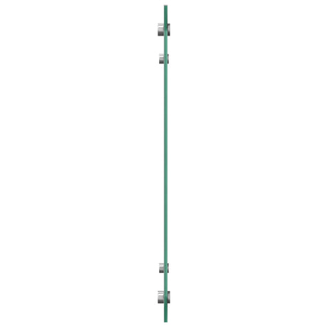 Vidaxl keuken spatscherm lichtgrijs 70 x 50 cm gehard glas