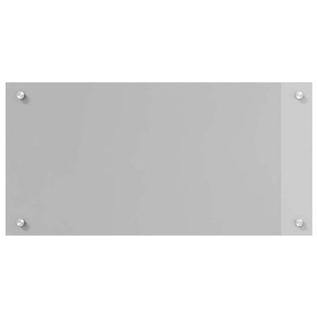 Vidaxl keuken spatscherm lichtgrijs 80 x 40 cm gehard glas