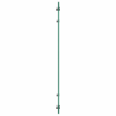 Vidaxl keuken spatscherm lichtgrijs 80 x 60 cm gehard glas