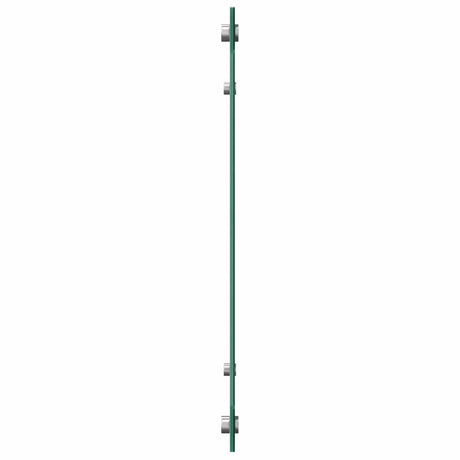 Vidaxl keuken spatscherm lichtgrijs 90 x 50 cm gehard glas