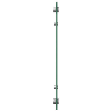 Vidaxl keuken spatscherm donkergrijs 90 x 40 cm gehard glas