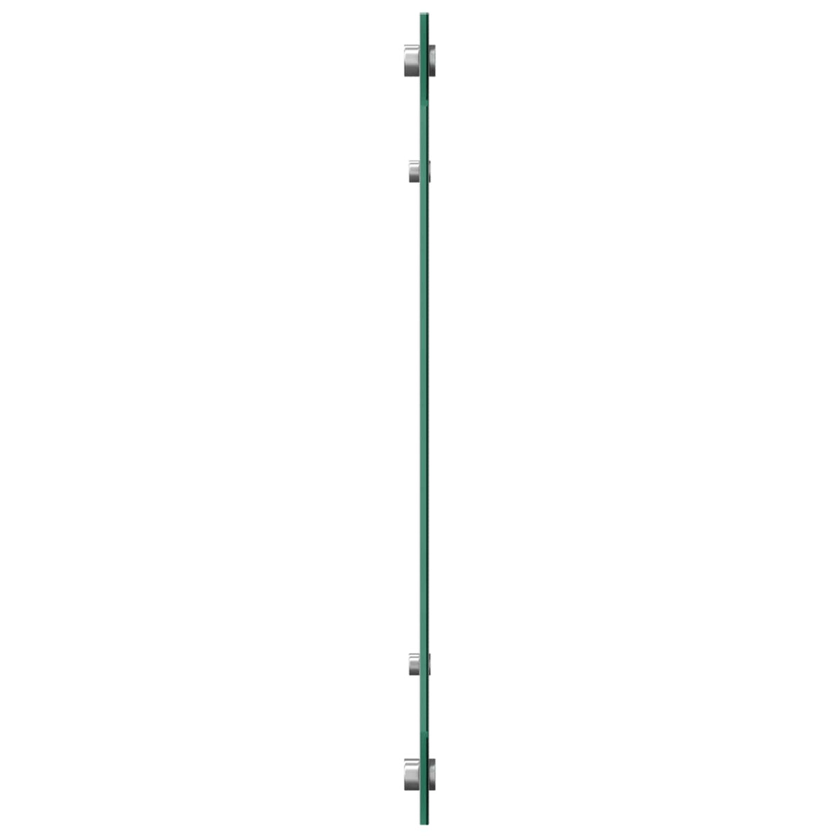 Vidaxl keuken spatscherm donkergrijs 100 x 50 cm gehard glas
