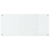 Vidaxl keuken spatscherm doorzichtig 110 x 50 cm gehard glas