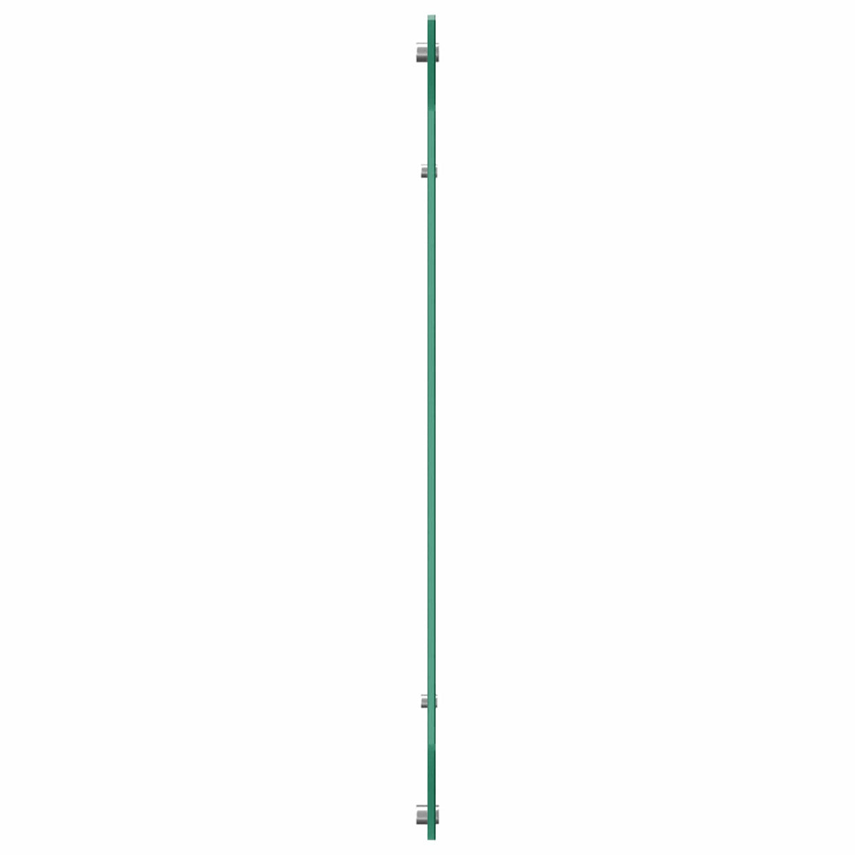 Vidaxl keuken spatscherm doorzichtig 110 x 60 cm gehard glas