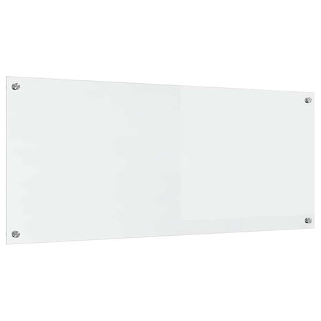 Vidaxl keuken spatscherm doorzichtig 120 x 50 cm gehard glas