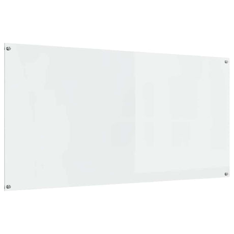Vidaxl keuken spatscherm doorzichtig 120 x 60 cm gehard glas