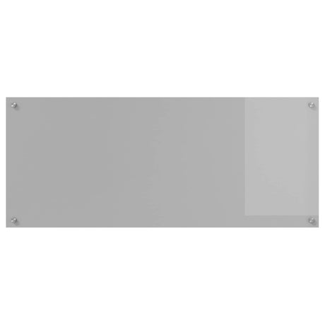 Vidaxl keuken spatscherm lichtgrijs 120 x 50 cm gehard glas