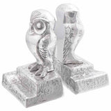 Vidaxl boekensteunen 2 pcs zilver 12 x 9 x 19 cm aluminium