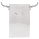 Vidaxl boekensteunen 2 pcs zilver 21,5 x 15,5 x 20 cm aluminium