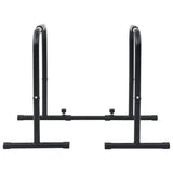 Vidaxl dip bar zwart 116 x 66 x 74,5 cm gepoedercoat staal