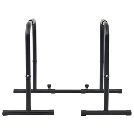 Vidaxl dip bar zwart 116 x 66 x 74,5 cm gepoedercoat staal