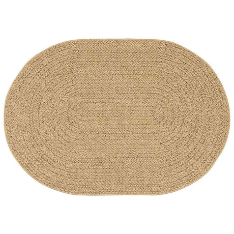 Vidaxl vloerkleed zizur bruin 170 x 120 cm polypropyleen
