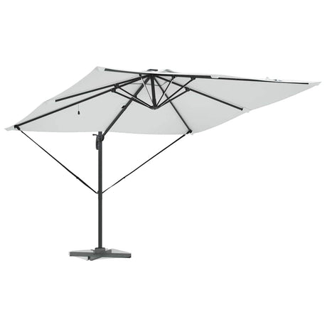 Vidaxl parasol zand 286 x 284 x 270 cm aluminium en polyester