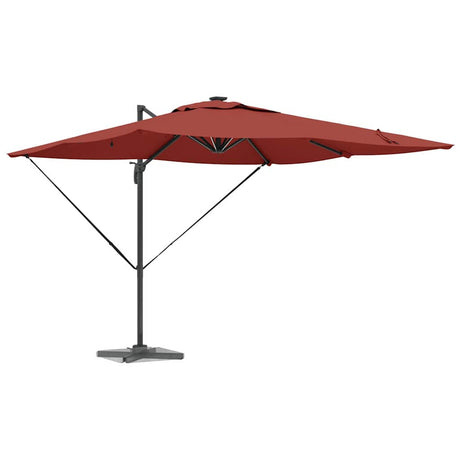 Vidaxl parasol terracotta 286 x 284 x 270 cm aluminium en polyester