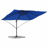 Vidaxl parasol azurblauw 351 x 250 x 260 cm polyester en aluminium