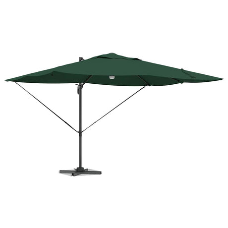 Vidaxl parasol groen 351 x 250 x 253 cm polyester en aluminium