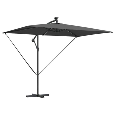 Vidaxl parasol antraciet 294 x 200 x 270 cm polyester en aluminium