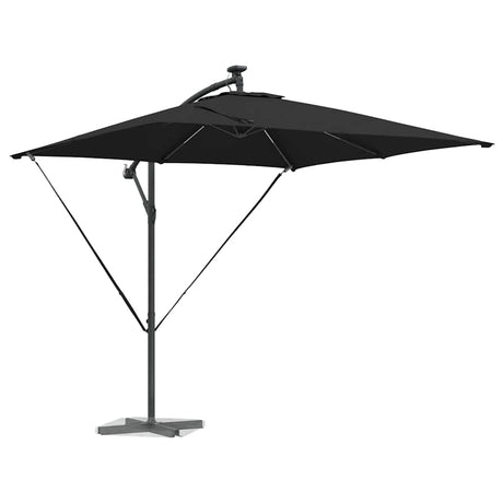 Vidaxl cantilever banana parasol zwart 249 x 249 x 250 cm