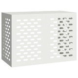 Vidaxl airconditioner hoes wit 100 x 50 x 70 cm staal
