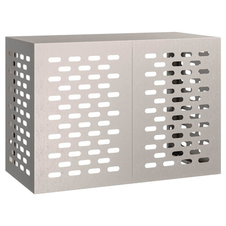 Vidaxl airconditioner hoes roestig 100 x 50 x 70 cm cortenstaal