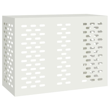 Vidaxl airconditioner hoes wit 110 x 50 x 80 cm staal