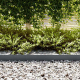 Vidaxl tuinrand 50 pcs antraciet 100 x 0.05 x 20 cm koudgewalst staal