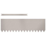 Vidaxl tuinrand 10 pcs bruin 100 x 0.05 x 20 cm cortenstaal