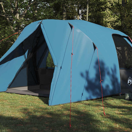 Vidaxl koepeltent met dak met opslag blauw 500 x 314 x 206 cm
