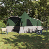 Vidaxl teepee tent met dak met opslag groen 720 x 465 x 295 cm