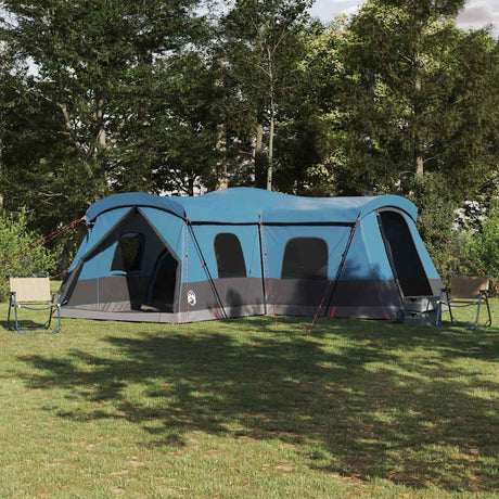 Vidaxl tent blauw 680 x 510 x 210 cm 185t polyester met pu coating