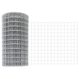 Vidaxl euro hek 0,4 x 10 m pvc-gecoat ijzer